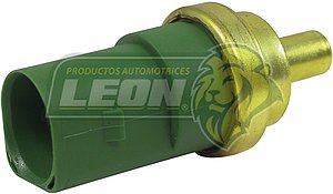 SENSOR ó BULBO TEMPERATURA VW A4, NEW BEETLE, EUROVAN T4 99-03, LUPO, SPORTVAN, CROSSFOX 07-10, SEAT LEON, EXEO 11-13, AUDI A4 03-08, AUDI A6 99-04 (VERDE DOBLE) 4T. EURO ESPAÑA