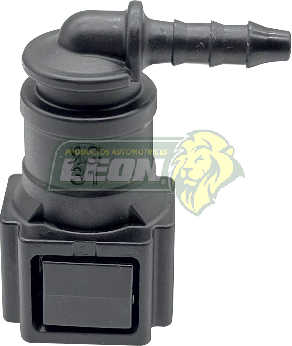 CONECTOR FILTRO GASOLINA 90° Ø: 6.3 (ID3)