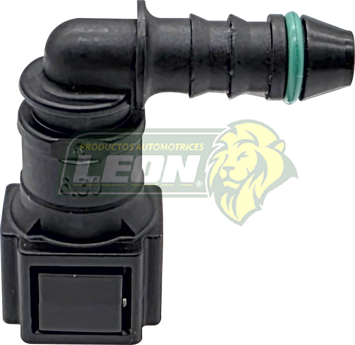 CONECTOR FILTRO GASOLINA 90° Ø: 6.3 (ID6)