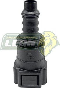 CONECTOR FILTRO GASOLINA RECTO, 180° Ø: 9.89 (ID8)