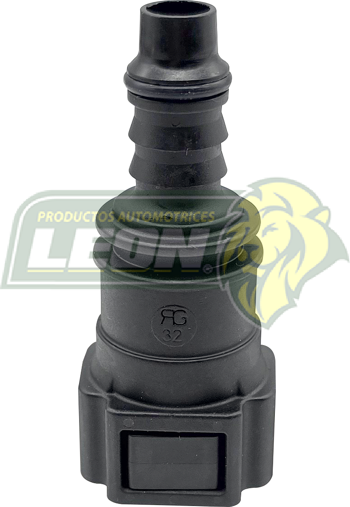CONECTOR FILTRO GASOLINA RECTO, 180° Ø: 9.89 (ID8)