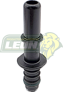 CONECTOR FILTRO GASOLINA  RECTO, COPLE Ø: 9.49 (ID8) (120-619)