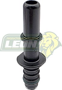 CONECTOR FILTRO GASOLINA  RECTO, COPLE Ø: 9.49 (ID8) (120-619)