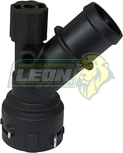 TOMA AGUA VW JETTA A4 2.0L 99-15, GOLF A4 2.0L 99-07, BEETLE 2.0L 98-11, POLO 1.6L  03-07, IBIZA 1.6L 03-08 (MANGUERA INFERIOR RADIADOR) “COPLE”