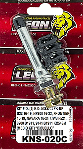KIT F.D. (1) R.D. NISSAN PK-UP D23 16-19, NP300 16-22, FRONTIER 16-19, NAVARA 16-21 77W3 F521, 8200 D1911, 9141 D1911 KC543M (MEDIO KIT) “C/CUELLO”