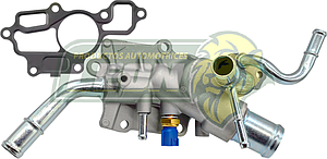 TOMA AGUA NISSAN SENTRA 07-12 2.0L, TIIDA 07-18 1.8L, 6 SALIDAS, TRANSMISION AUTOMATICA (100-044, 910029)