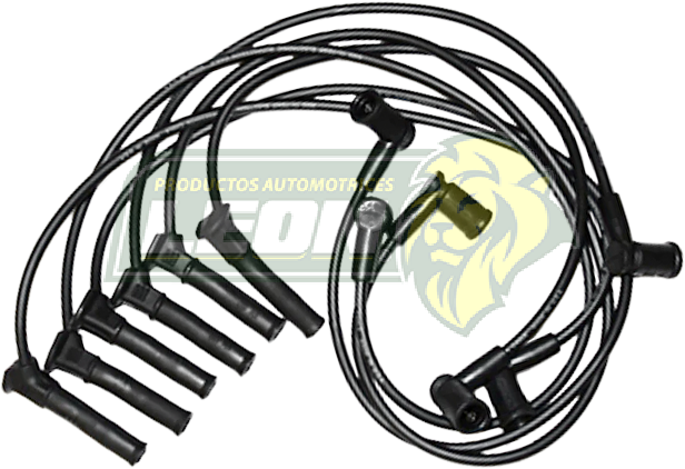 JUEGO DE CABLE BUJIA FORD EXPLORER V6 01-02 4.0L (CAPUCHON PUSH)