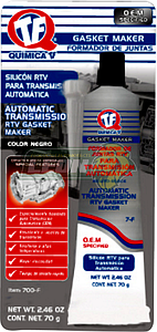 SILICON NEGRO BLISTER 70 gr. (PARA TRANSMISION AUTOMATICA)