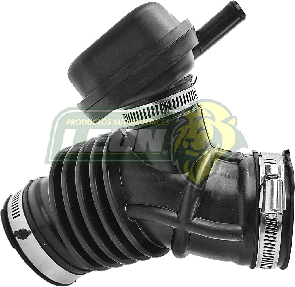 MANGUERA TOMA DE AIRE NISSAN VERSA 20-25 1.6L, KICKS 18-19 1.6L (INCLUYE ABRAZADERA Y RESONADOR)