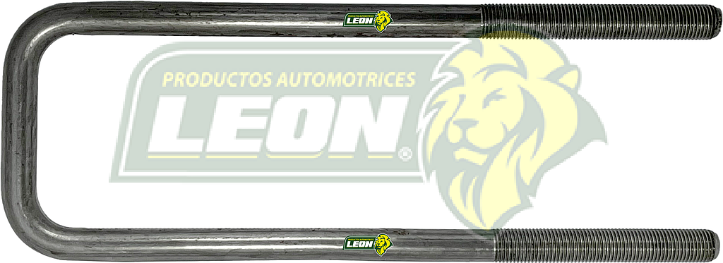 ABRAZADERA SUSPENSION CARROCERIA-MUELLE 1/2x2” 1/2x9” CUADRADA