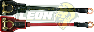 CABLE BATERIA 180 cm CON CAPUCHON (ESPECIFIQUE ROJO ó NEGRO)