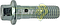 TORNILLO HEXAGONAL FRENO PURGADOR FORD UNIVERSAL R.D. 10x1.50x40.3 mm, LL: 10 mm (HO273N)
