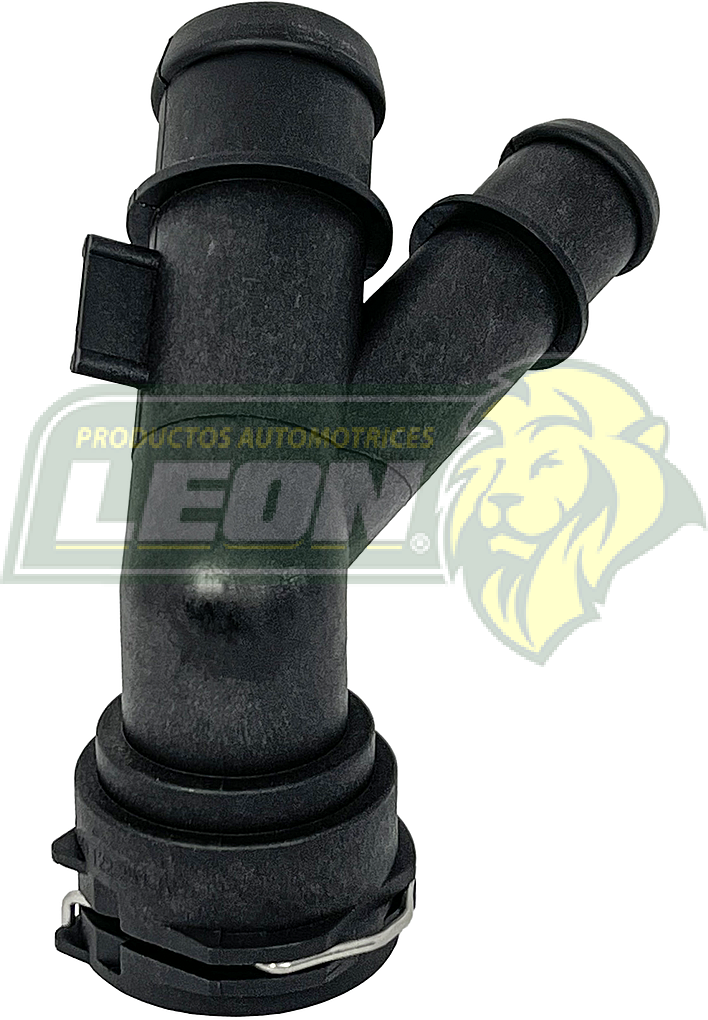 CONECTOR RADIADOR SUPERIOR VW GOLF 1.8L 15-18, GTI 2.0L 15-18, SPORTWAGEN 1.8L 15-19, AUDI A3 1.8L 15-16, A3 2.0L 17-20, A3 QUATTRO 2.0L 15-20, TT QUATTRO 2.0L 16-18 (120-203, 5Q0122291DA, 5Q0122101FR)