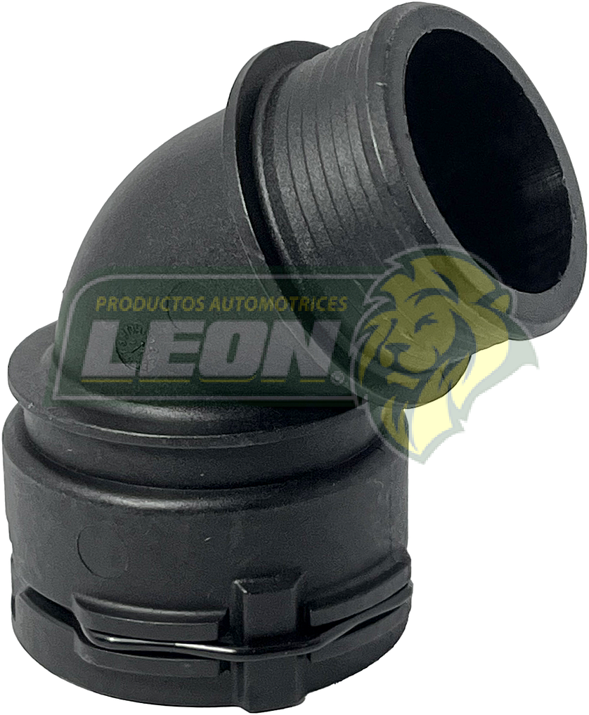 CONECTOR RADIADOR INFERIOR VW TOUAREG 3.2L 04-07, TOUAREG 3.6L 07-08, AUDI Q7 3.6L 07-10 PLASTICO (120-326)