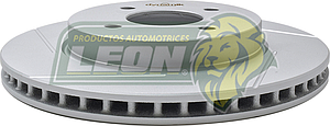 DISCO FRENO NISSAN MARCH 4C, 1.6L 11-18, NOTE 14-17, RENAULT SCALA 11-13, TIIDA 12-13, VERSA 12-18 (DELANTERO) 260x44 mm DYNAMIK