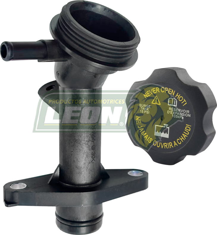 TOMA AGUA G.M. UPLANDER 3.9L 06-09, BUICK TERRAZA 3.9L 06-07, IMPALA 3.5L 06-11, PONTIAC MONTANA 3.9L 06-09, SATURN RELAY 3.9L 06-07 “DE LLENADO” RADIADOR (304-041)