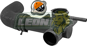 TOMA AGUA NISSAN NP300 2.5L 16-25, NP300 FRONTIER 2.5L 16-23 MANGUERA INCLUIDA “DE LLENADO” RADIADOR (304-045)