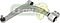 HORQUILLA SUSPENSION G.M. MALIBU 04-08 2.2L, MALIBU 08-12 2.4L, MALIBU 04-08 3.5L, MALIBU 08-12 3.6L, PONTIAC G6 06-10 2.4L, G6 05-09 3.5L, G6 07-09 3.6L, G6 06-09 3.9L (c/BUJES, c/ROTULA) INFERIOR, ALUMINIO (L)