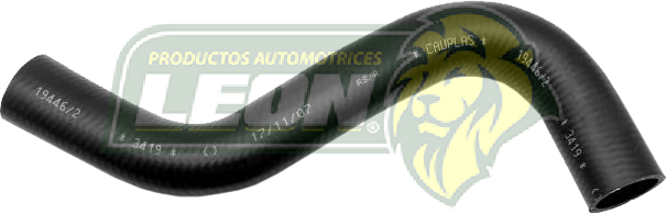 MANGUERA RAD. SUP. HONDA ACCORD L4 2.2L 90-93 (19501PTD000) Ø: 32 mm, L: 100x300 mm, LONGITUD: 370 mm