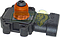 SENSOR DE PRESION (MAP) G.M. CHEVY 1.6L 09-12, AVALANCHE 07-08, SUBURBAN 96-99, EXPRES 1500 96-08, SILVERADO 99-08, GMC SIERRA 99-08, SAVANA 96-08 (09359409, 16187556, AS59, 16249939, 1995-2011)