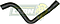 MANGUERA RAD. SUP. FORD FOCUS L4 2.0L 09-13 (3M5H8260EK) Ø: 30 mm, L: 170x440 mm, LONGITUD: 50 mm