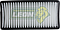 FILTRO DE CABINA G.M. VENTURE 3.4L 97-05 (2 pzas.)