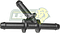 CONECTOR REFRIGERACION VW GOLF L4 1.4L 15-19, JETTA L4 1.4L 19-23, POLO L4 1.4L 13-18, UP L3 1.0L 16-18 (TURBO) (1K0121087B, N91033401)