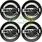 TAPONES DE RIN CENTRO Ø: 54 mm NISSAN VERSA, TIIDA, SENTRA 00-12, MICRA, MAXIMA, ALTIMA, MURANO, ROGUE, QUEST, 370Z (NEGRO-CROMO) (JGO. c/4 pz.)