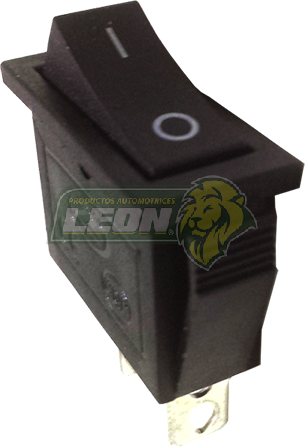 SWITCH DE TECLA MEDIANO 1 PASO RECTANGULAR ON/OFF 3T.