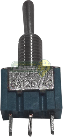 SWITCH MINI DE PALANCA 2 PASO ON/OFF/ON TUNIX METALICO (MIN. 10 PZ.)