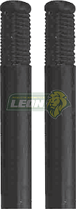 SEGURO o BOTON DE PUERTA VW SEDAN, GOLF Y JETTA A2 Y A3, POINTER 97-05, CARIBE, ATLANTIC, SEAT CORDOBA E IBIZA 01-02 PLASTICO NEGRO ANTIRROBO T/O LISO (JGO. c/2 pz.)