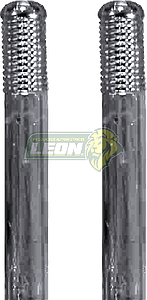 SEGURO o BOTON DE PUERTA VW SEDAN, GOLF Y JETTA A2 Y A3, POINTER 97-05, CARIBE, ATLANTIC, SEAT CORDOBA E IBIZA 01-02 CROMADO ANTIRROBO T/O LISO (JGO. c/2 pz.)