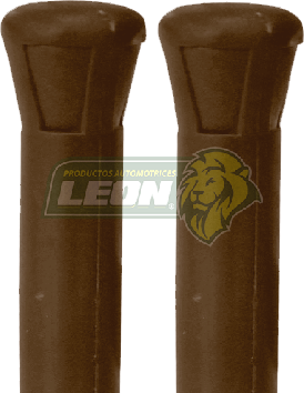 SEGURO o BOTON DE PUERTA DATSUN AUTO Y PICK-UP 70-83 PLASTICO CAFÉ T/O CABEZA CONICA (JGO. c/2 pz.)