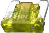 FUSIBLE CLAVIJA MICRO AMARILLO MODERNO 20 AMP ORIGINAL