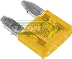 FUSIBLE DE CLAVIJA MINI 5 AMP. ANARANJADO (MINIMO 200 PZA)