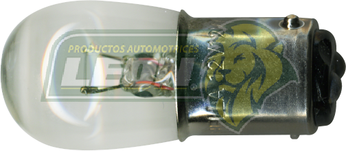 FOCO 12V 12W BA15D 2 POLOS 1 FILAMENTO HELLA