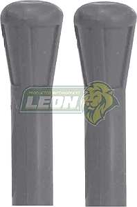 SEGURO o BOTON DE PUERTA NISSAN PICK-UP 2.4L D21 PLASTICO GRIS T/O CABEZA CONICA (JGO. c/2 pz.)