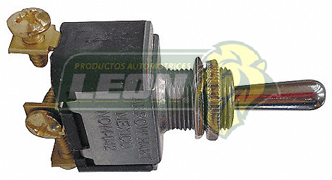 SWITCH ARROW-HART 2 PASOS PALANCA METALICO 10A 250V CA, 15A 125V CA, 3/4 240V CF