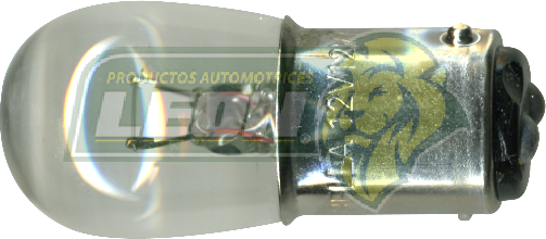 FOCO 2 POLOS P/P 1-FILAM. BOMBILLA CHICA 12V