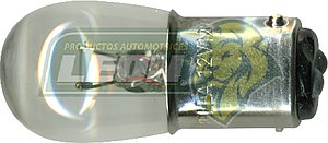 FOCO 2 POLOS P/P 1-FILAM. BOMBILLA CHICA 12V