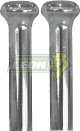 SEGURO o BOTON DE PUERTA G.M., FORD, CHRYSLER CROMADO T/O CABEZA DE GOTA (JGO. c/2 pz.)