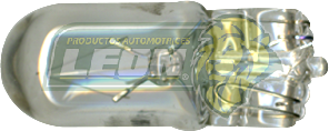 FOCO #158 PELLIZCO 12V 3W T10 NORMAL BLANCO MAX LIG (W2.1x 9.5D)