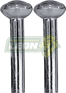 SEGURO o BOTON DE PUERTA VW SEDAN 72-87 CROMADO T/O CABEZA DE GOTA (JGO. c/2 pz.)