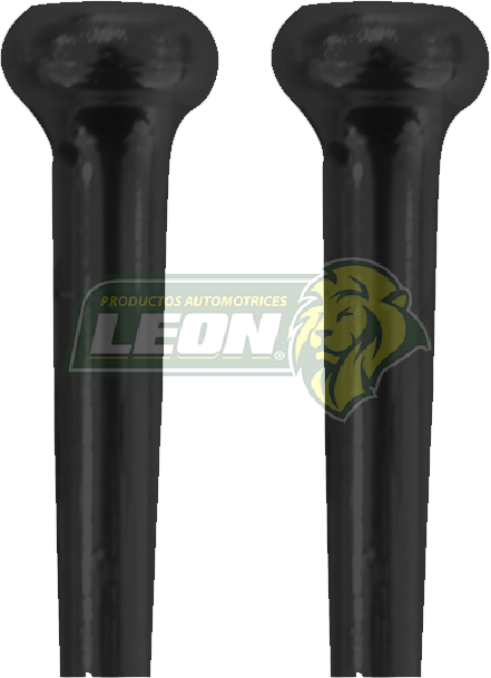 SEGURO o BOTON DE PUERTA VW SEDAN, CARIBE, ATLANTIC, GOLF A2, JETTA A2 88-92 PLASTICO NEGRO T/O CABEZA DE GOTA (JGO. c/2 pz.)
