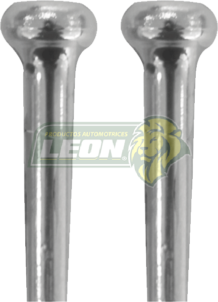 SEGURO o BOTON DE PUERTA VW SEDAN, CARIBE, ATLANTIC, GOLF A2, JETTA A2 88-92 CROMADO T/O CABEZA DE GOTA (JGO. c/2 pz.)