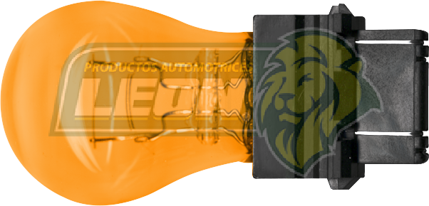 FOCO 3157A PELLIZCO 2 POLOS 27/7W AMBAR PHILIPS