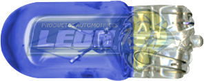 FOCO #158 12V 3W PELLIZCO NORMAL AZUL (W2.1x9.5D)
