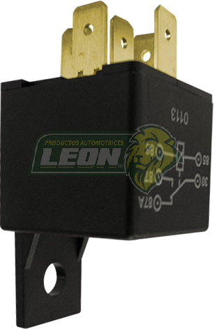 RELEVADOR (5 TERMINALES) P/ALARMA 587A 40A