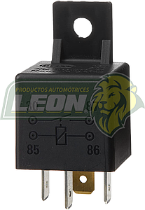 RELEVADOR UNIVERSAL 12V S/RESISTENCIA (032038B9, 4RA965400071) 4 TERMINALES (RELAY)