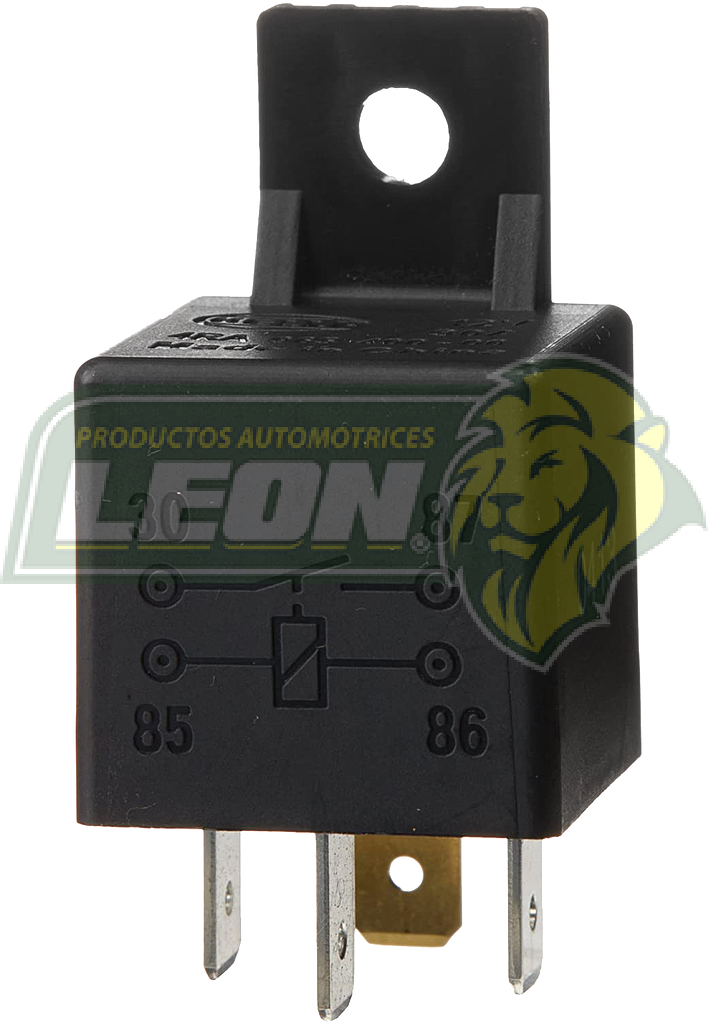 RELEVADOR UNIVERSAL 12V S/RESISTENCIA (032038B9, 4RA965400071) 4 TERMINALES